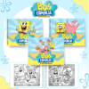 Livro de Colorir do Bob Esponja