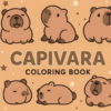 Livro de Colorir Capivara