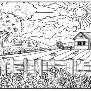 Livro de Colorir Fazendinha - 1