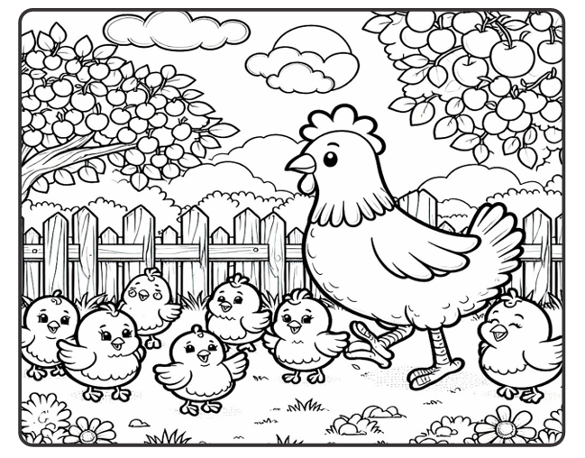 Livro de Colorir Fazendinha - 2