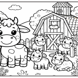 Livro de Colorir Fazendinha - 5