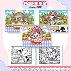 Livro de Colorir Fazendinha